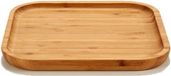 Kinvara Arte r Broodplank - 20x20x4 cm - serveerplank - bamboe hout - vierkant - dienblad