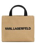 Karl Lagerfeld Handtas beige / zwart