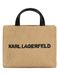 Karl Lagerfeld Handtas beige / zwart