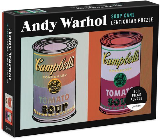 Galison Puzzle - Andy Warhol Soup Cans