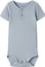 Name it Romper Korte mouwen Blauw Gestreept 86