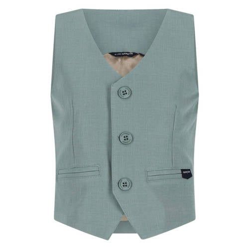 Le Chic Garcon gilet zachtgroen