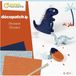 Avenue Mandarine Decopatch Dinosaurus kit créative 8-delige set