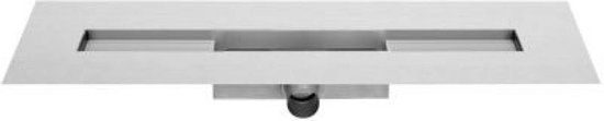 Easy Drain Modulo TAF low douchegoot - 80x6.7cm - RVS geborsteld - 10 jaar garantie
