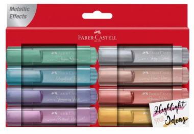 Faber-Castell TL 46 - Markeerstiften - 8 stuks - kunststof - Vensterdoos
