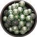 Bellatio Decorations kerstballen - 37x st - vert menthe - D6 cm - kunststof