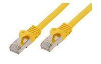 Shiverpeaks BASIC-S Netzwerkkabel Gelb 0,5 m Cat7 S/FTP (S-STP)