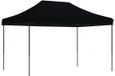 vidaXL Partytent, 279 x 410 x 315 cm, Zwart, Oxford Stof