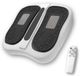 CALMENTA® Appareil de circulation sanguine - Appareil de massage des pieds - Entraîneur de jambes - Plateau vibrant - Appareil de massage