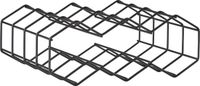 Zone Denmark Rocks Wijnrek draad 28,8 x 22,8 x 11,4 cm Black