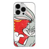 ERT GROUP mobiel telefoonhoesje voor Apple Iphone 14 PRO MAX origineel en officieel erkend Looney Tunes patroon Bugs 010 aangepast aan de vorm van de mobiele telefoon, hoesje is gemaakt van TPU