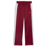 PUMA T7 Always On rechte trainingsbroek voor dames XL, Garnet Glow Créme De Mint Red Green