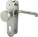 Nemef Knopkrukgarnituur F1 3253 FP/B PC 72mm Links Aluminium