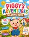 Piggy's Adventures Coloring Book