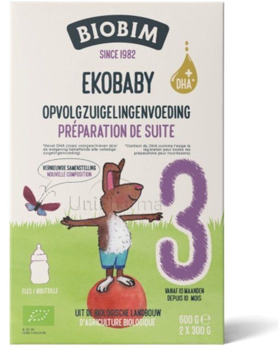 Biobim Ekobaby 3 - 10+ maanden - 600g