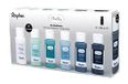 Rayher Chalky Set 6 kleuren à 60 ml, blauw/groentinten, krijtverf voor looks in shabby chic-, vintage- en landhuisstijl, 35049990