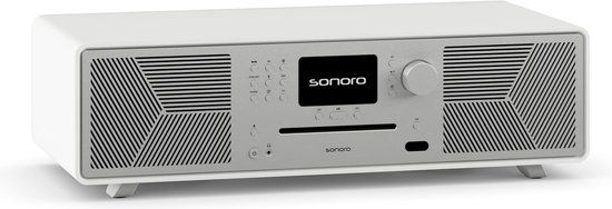 Sonoro MEISTERSTÜCK II GEN.2 Smart all-in-one Radiosysteem - Mat Wit