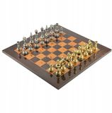 Luxgifts Luxe Italfama Schakset: Metalen Figuren 10cm & 51cm Bord