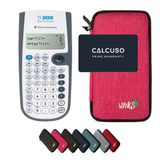Texas Instruments TI-30XB MultiView Wetenschappelijke Rekenmachine Roze met WYNGS Beschermhoes