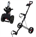 Fastfold Stowa 2-wiel Golftrolley Zwart