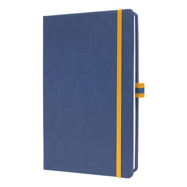 SIGEL LS105 Notizbuch Linescape, ca. A5, liniert, Hardcover, blau/gelb