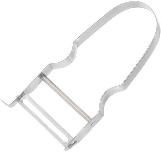 Westmark Steel Groente- en Aspergeschiller - 11.5 cm - Zilver