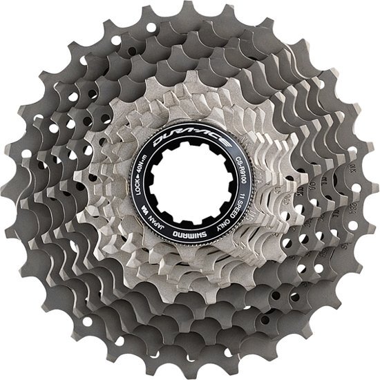 Shimano Dura Ace CS-R9100 cassette 11-voudig zilver Uitvoering 11-25 tanden