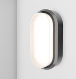HOFTRONIC C-Series LED Plafondlamp Zwart Ovaal