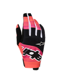 Alpinestars Gants Techstar 2027 Hot Coral Black Fuchsia, Taille: XXL
