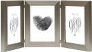 Deknudt Frames fotolijst S41VD1 H3V - zilver - drieluik - 3x 10x15 cm