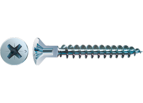Spax Platkop Kruiskop Z - 500 stuks - Metallic