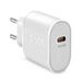 SBS TETR1CPD30 Oplader voor mobiele apparatuur, Universeel, Wit, AC, Binnen, 30W