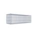 Gabion murale 100 cm x 30 cm x 30 cm (L x H x P), maille 5 cm x 10 cm, spirale