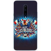 OnePlus Bedrukt siliconen hoesje compatibel met OnePlus 7 Pro Allez les bleus