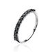 ZINZI Zilveren Ring Zwart ZIR827Z
