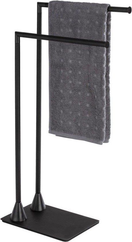 Wenko Hella - Handdoekhouder - Staand - Zwart