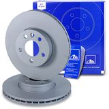 ATE 2x Bremsscheibe Vorderachse Belüftet 24.0126-0115.1 Ø300,0mm, belüftet | Compatibel met: FORD GALAXY I, SEAT ALHAMBRA, VW SHARAN, TRANSPORTER T4 Bus, TRANSPORTER T4 Kasten