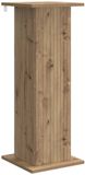 vidaXL Plantenstandaard Artisanaal eiken 30,5 x 30 x 80,5 cm