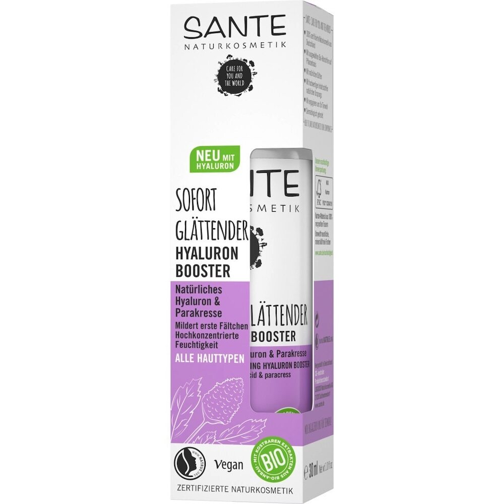 Sante Sante Sofort Glättende Gezichtscrème 30 ml