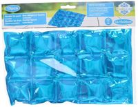 Merkloos / Sans marque Cuisine Elegance Flexibele Koelelementen / icepacks - 4x - plat - herbruikbaar - 15 x 25 cm