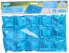 Merkloos / Sans marque Cuisine Elegance Flexibele Koelelementen / icepacks - 4x - plat - herbruikbaar - 15 x 25 cm