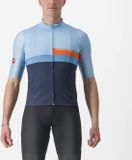 Castelli A Blocco Jersey - Baby Blue/Scarlet Lava-Niagara - XXL