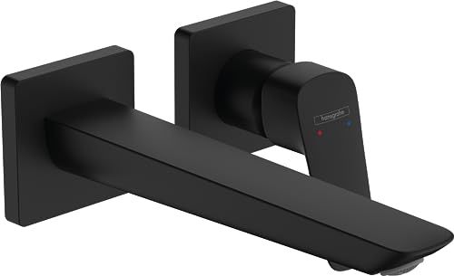 Hansgrohe Logis Fine - Wastafelkraan - Inbouw - 20.6 cm - Mat Zwart
