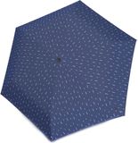 Knirps U.200 Ultra Light Duomatic Rain Blue blauw veelkleurig