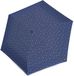 Knirps U.200 Ultra Light Duomatic Rain Blue blauw veelkleurig
