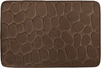 MSV Badmat met Antislip Onderzijde – Zachte Absorberend Badkamer Mat met Kiezelsteendesign