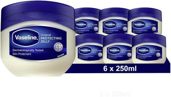 Vaseline Petroleum Jelly - Original - 6 x 250 ml