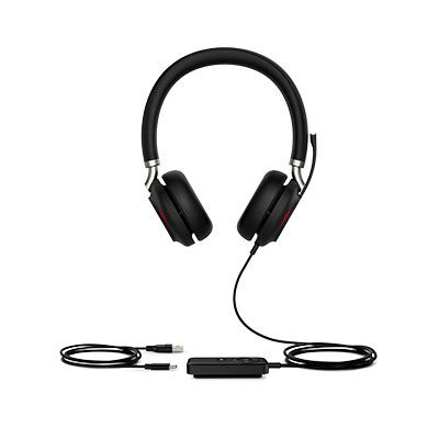 Yealink UH38 Headset - Bedraad & Draadloos - USB Type-A - Bluetooth - Zwart