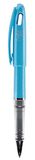 Pentel Tradio Iridescence TRJ95 viltstiften, kunststof punt, zwarte inkt en blauwe glitterbehuizing, 12 stuks
