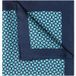 OLYMP Pochet bleu glacier, Motif